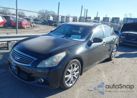 2012 Infiniti G37 Journey from USA, damaged, VIN JN1CV6AP5CM932062